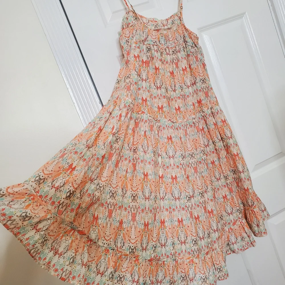 Anthropologie Saturday Sunday Cynthia Tiered Dress Size S - Picture 2 of 16